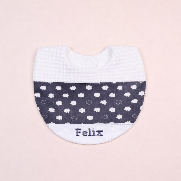 Handmade Bib - Cloudy Encounter