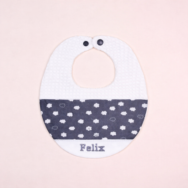 Handmade Bib - Cloudy Encounter