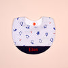 Handmade Bib - Frosty Penguins