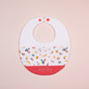 Handmade Bib - Fruits & Waffle