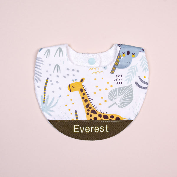 Handmade Bib - Jungle Wander