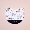 Handmade Bib - Little Astronaut (Navy)