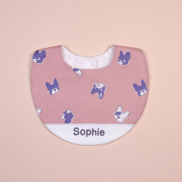 Handmade Bib - Puppy Love