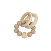 Beaded Rattle - Beige