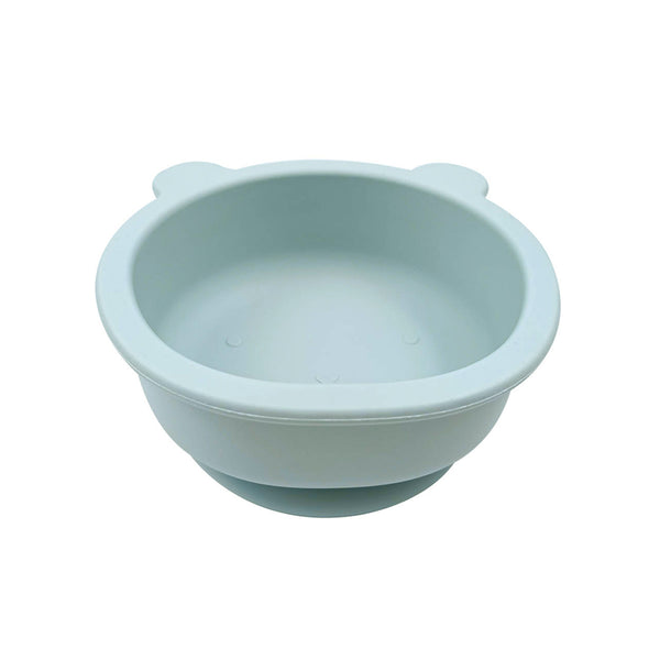 Bear Silicone Bowl - Blue