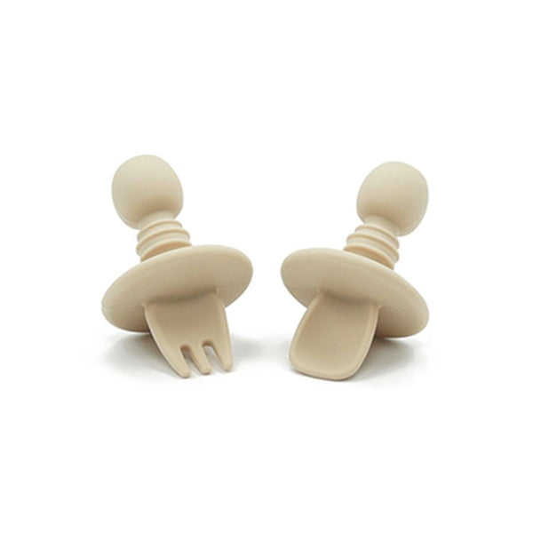 First Stage Cutlery Set - Cream