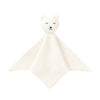 Knitted Animal Comforter - White Bear