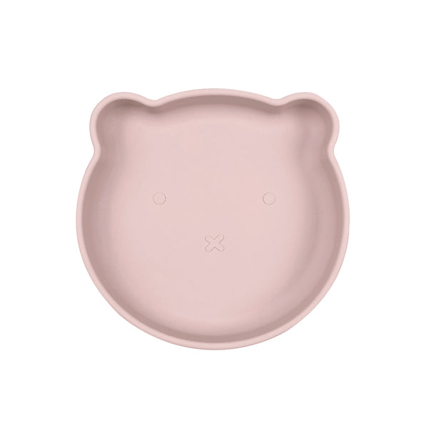 Bear Silicone Plate - Pink