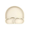 Rainbow Plate - Cream