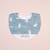 Handmade Bib - Bunny Tales (Green)