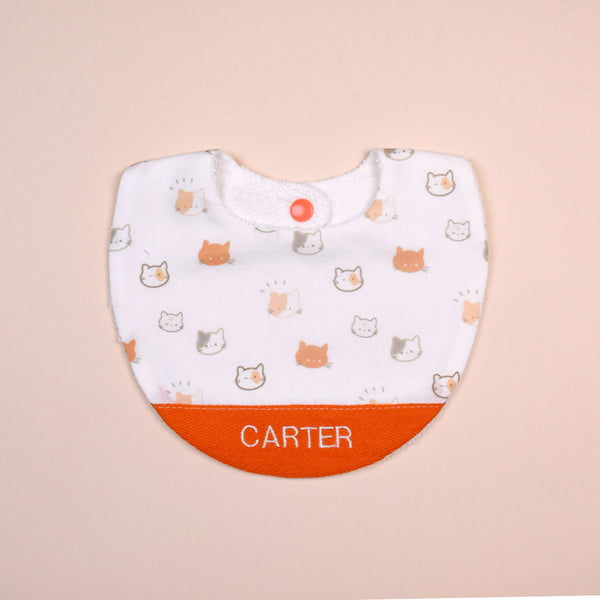 Handmade Bib - Cheeky Kitties