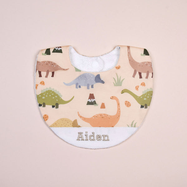Handmade Bib - Desert Dino