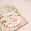 Handmade Bib - Desert Dino