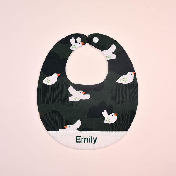 Handmade Bib - Dovey Peace