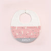 Handmade Bib - Little Bunny (Pink)