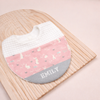 Handmade Bib - Little Bunny (Pink)