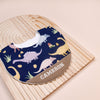 Handmade Bib - Midnight Dino