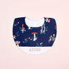 Handmade Bib - Mushroom Meadow