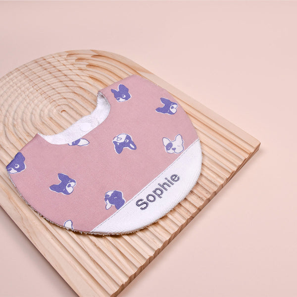 Handmade Bib - Puppy Love
