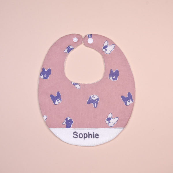 Handmade Bib - Puppy Love