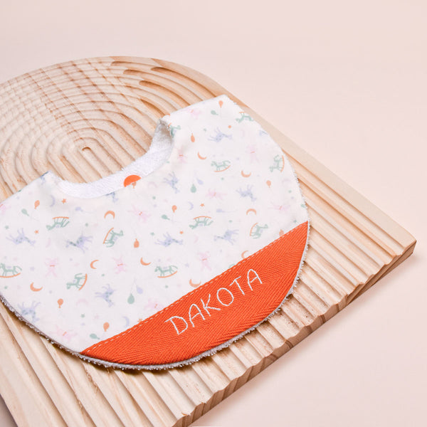 Handmade Bib - Rock-a-Bye-Pony
