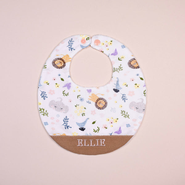 Handmade Bib - Safari Wonders