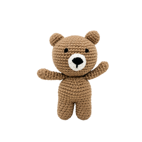 Crochet Cuddle Toy - Mini Teddy