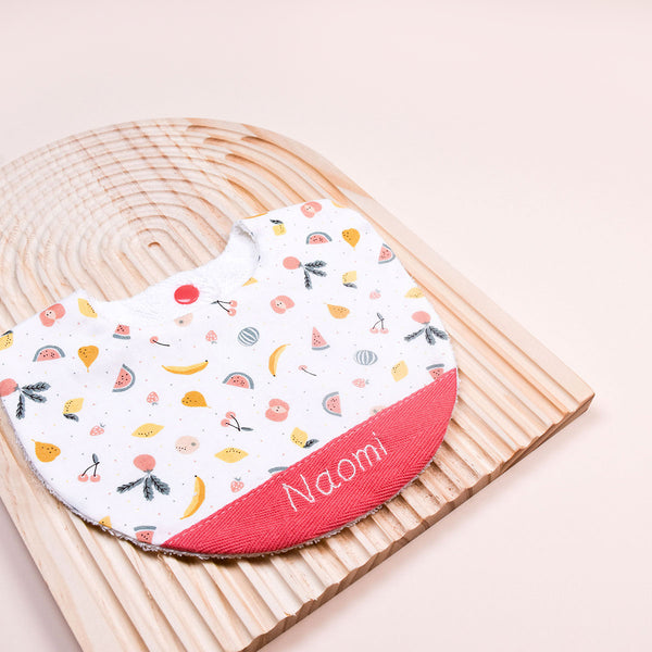 Handmade Bib - Tropical Fruits
