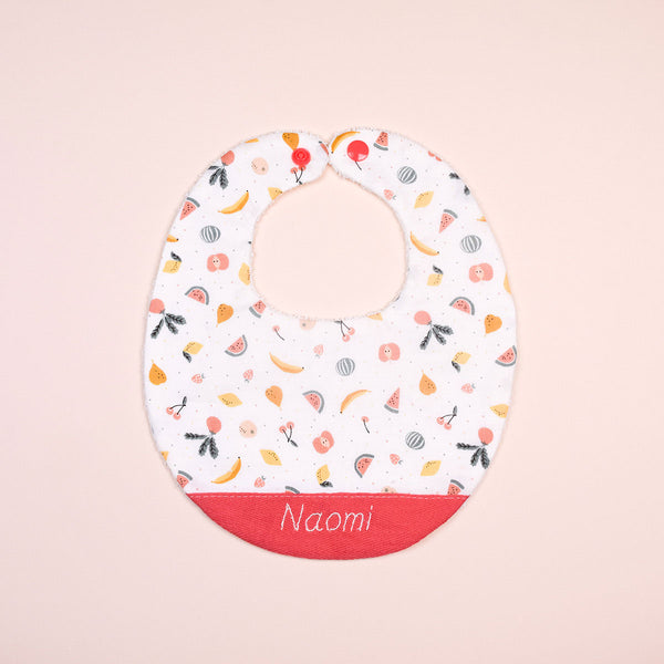 Handmade Bib - Tropical Fruits