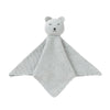 Knitted Animal Comforter - Grey Bear