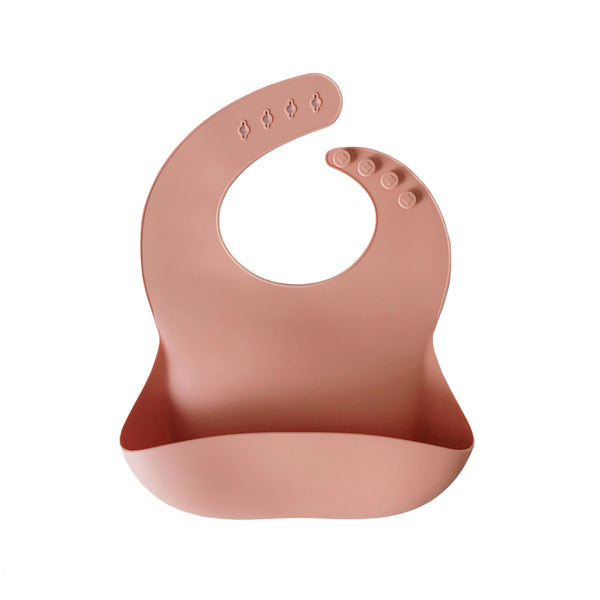 Monotone Bib - Coral