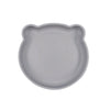 Bear Silicone Plate - Stone
