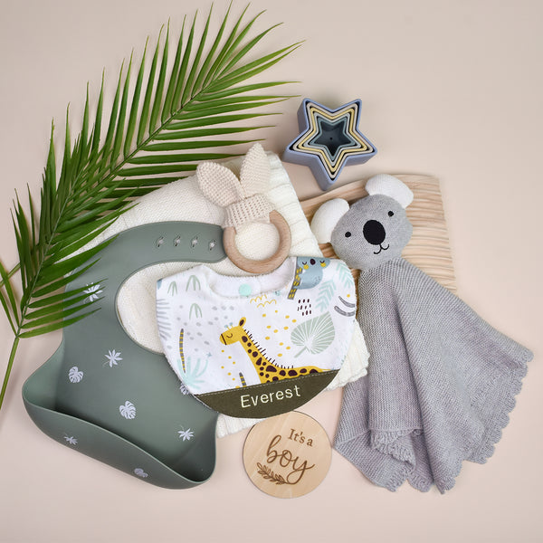 Jungle Wander Newborn & Feeding Gift Set