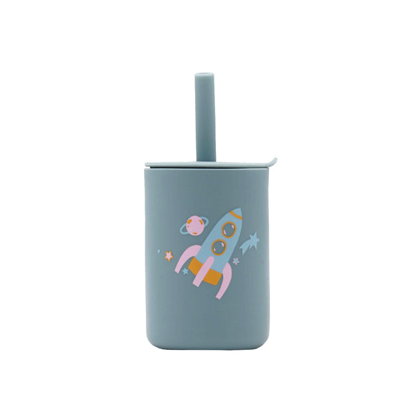 Sippy Cup - Blue Rocket